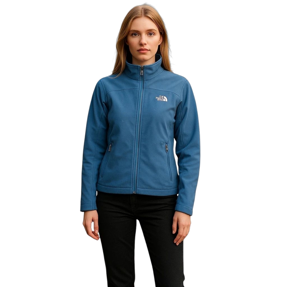 The North Face Apex Soft Shell Jacket - Fleece Interior - Blue